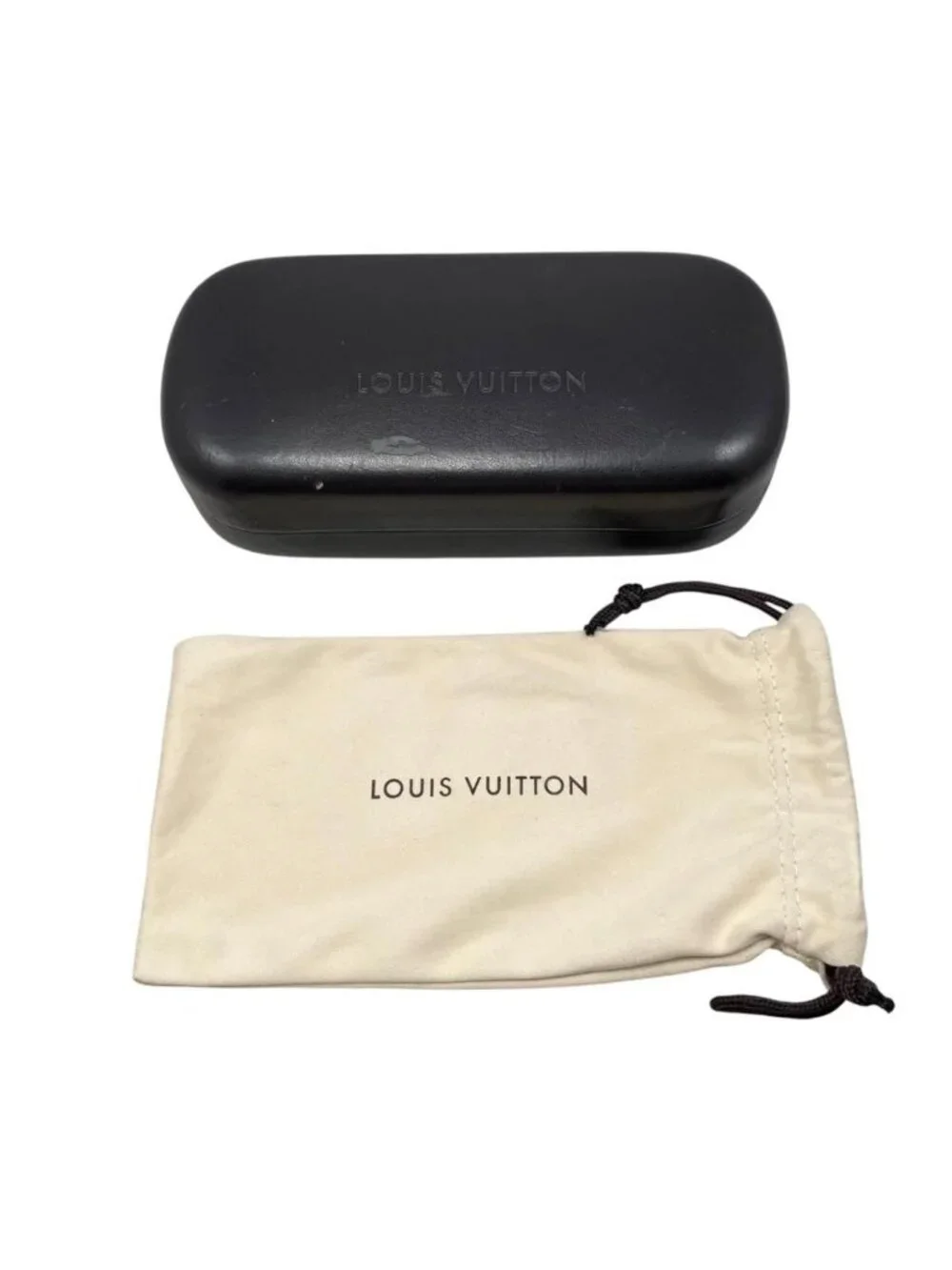 Louis Vuitton Sunglasses Petit Spucson Cat Eye Logo Lame Black Brown Gold